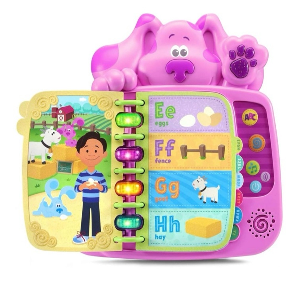 Fisher-Price LeapFrog Blues Clues and You! Skidoo Into ABCs Book for Kids